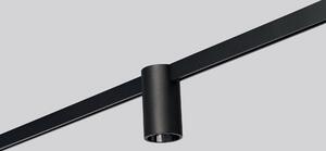 Kolejnicové svítidlo Delta Antila Super Slim černé 7 W – Černá