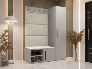 Předsíňová sestava Hekurt II, Barva: kašmír, Barva látek:: Manila 02 5903211432163