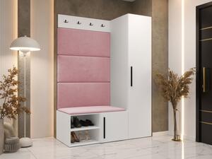Předsíňová sestava Hekurt II, Barva: bílá, Barva látek:: Manila 09 5903211432071