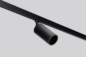 Kolejnicové svítidlo Delta Pavo Super Slim černé 12 W – Černá