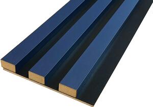 Lamelový panel PM1 | černý podklad Barva: Dub modrý