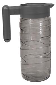 DŽBÁN 1.54L ŠEDÝ, SKLO/PLAST