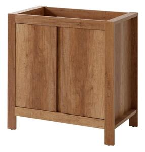 Skříňka pod umyvadlo na nožkách 80 cm Classic Oak (820-80CM FSC)
