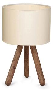 Opviq Stolní lampa Aydo I krémová/hnědá