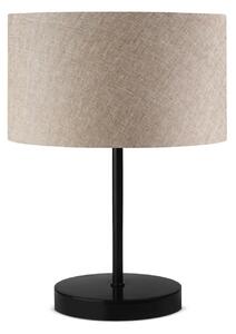 Opviq Stolní lampa Barabas béžová/černá
