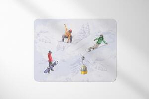 Prostírání Snowboard