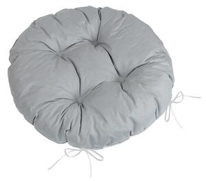 Bellatex Sedák Adéla prošívaný kulatý průměr 40 cm Šedá