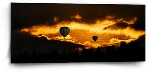 Sablio Obraz Horkovzdušné balony - 110x50 cm