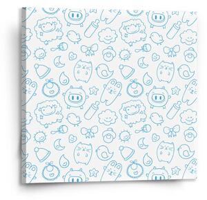 Sablio Obraz Kreslení - 110x110 cm