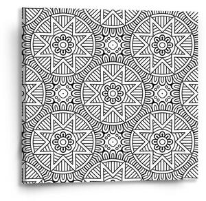 Sablio Obraz Hvězdy mehendi - 50x50 cm