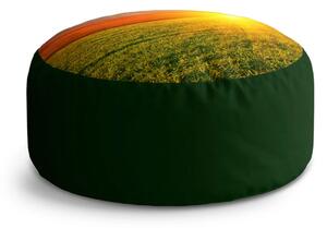 Sablio Taburet Circle Západ slunce nad loukou: 38x48 cm