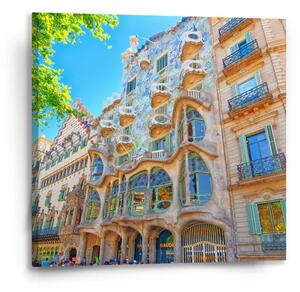 Sablio Obraz Barcelona Gaudi Casa Batllo 2 - 50x50 cm