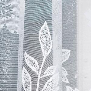 Dekorační vzorovaná záclona PETUNIA LINE 160 bílá 300x160 cm MyBestHome