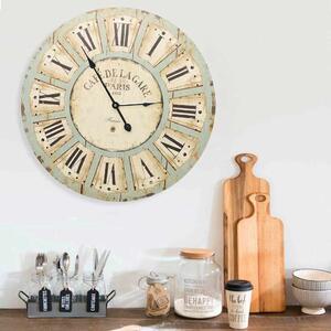 Nástěnné hodiny vícebarvené 60 cm MDF 325183
