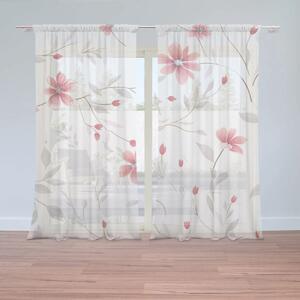 Sablio Záclony Přírodní elegance: 2ks 150x250cm