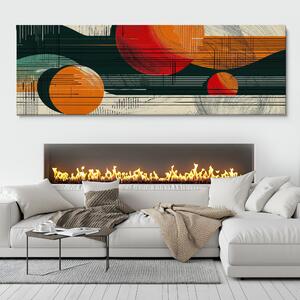 Obraz na plátně - Na vlnách rádia Jerevan FeelHappy.cz Velikost obrazu: 240 x 80 cm