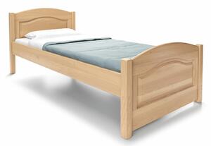 Zvýšená postel jednolůžko VANESA, masiv buk