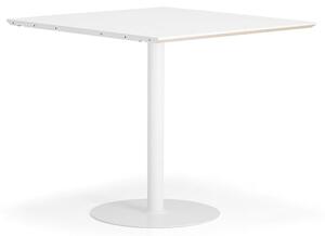 AJ Produkty Barový stůl METRIC, rozšiřující díl, 1000x1000x900 mm, bílá