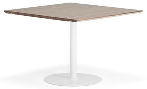 AJ Produkty Stůl METRIC, rozšiřující díl, 1000X1000x720 mm, bílá/ořech