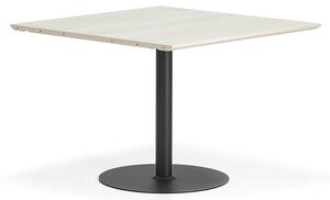 AJ Produkty Stůl METRIC, rozšiřující díl, 1000X1000x720 mm, černá/jasan