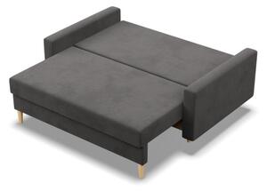 Dvoumístná pohovka BLANK Comfort rozkládací, šedá