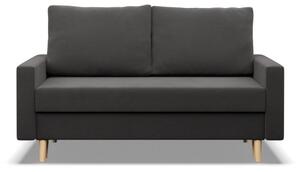 Dvoumístná pohovka BLANK Comfort rozkládací, šedá