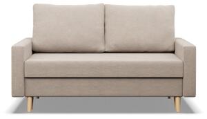 Dvoumístná pohovka BLANK Elegant rozkládací, béžová