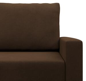 Rohová rozkládací sedačka BLANK Comfort hnědá