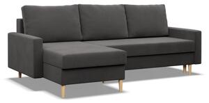 Rohová rozkládací sedačka BLANK Comfort šedá