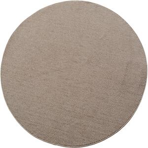 Ayyildiz, Kusový koberec Helix 2200 beige kruh, 120x120, béžová, chodba / předsíň