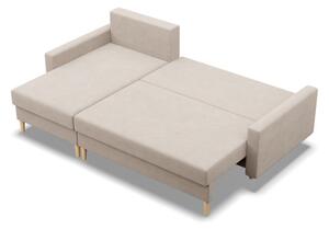 Rohová rozkládací sedačka BLANK Elegant béžová