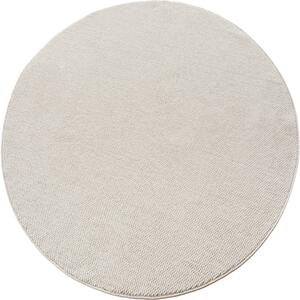 Ayyildiz, Kusový koberec Helix 2200 cream kruh, 120x120, béžová, chodba / předsíň