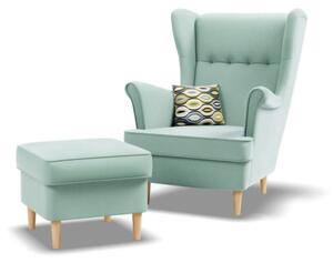 Křeslo VELO světle modré