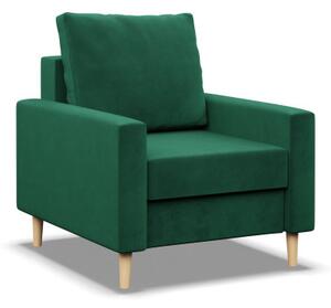Křeslo BLANK Elegant lahvově zelené