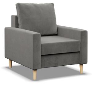 Křeslo BLANK Elegant světle šedé