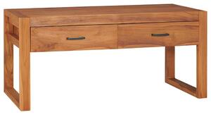 TV stolek 100 x 40 x 45 cm teakové dřevo 325272