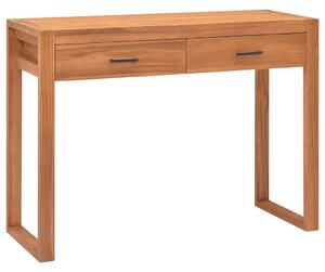 Psací stůl se 2 zásuvkami 100 x 40 x 75 cm teakové dřevo 325270