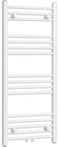 Koupelnový radiátor Benito - středové připojení 50mm/boční - 343 W - bílá lesklá - 1000x450 mm