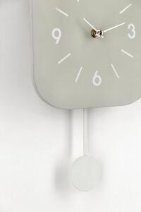 Nástěnné hodiny s kyvadlem pendulo taupe
