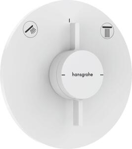 Sprchová a vanová baterie Hansgrohe DuoTurn S bez podomítkového tělesa matná bílá 75418700