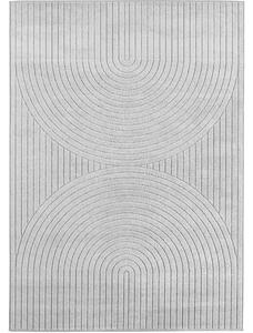 Ayyildiz, Kusový koberec Nova 1201 silver - na ven i na doma, 80x150, šedá, chodba / předsíň