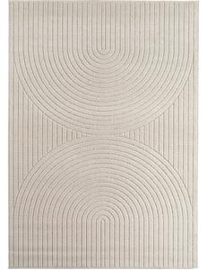 Ayyildiz, Kusový koberec Nova 1201 cream - na ven i na doma, 140x200, bílá, chodba / předsíň
