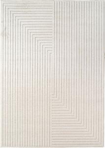 Ayyildiz, Běhoun Nova 1202 cream - na ven i na doma, 80x250, bílá, chodba / předsíň