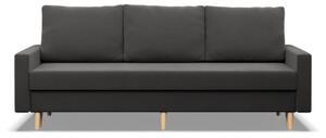 Třímístná rozkládací sedačka BLANK Comfort šedá