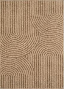 Ayyildiz, Kusový koberec Timber 1401 beige - na ven i na doma, 80x150, béžová, chodba / předsíň