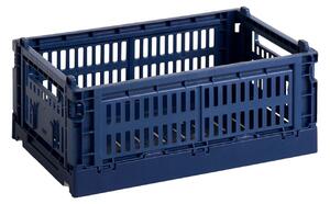 HAY Úložný box Colour Crate S, Dark Blue