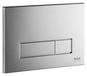 Kronenbach Plantec 2.0 splachovací tlačítko pro WC lesklý chrom KB828021904