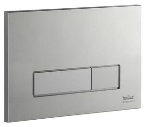 Kronenbach Plantec 2.0 splachovací tlačítko pro WC matný chrom KB828031904