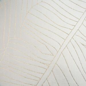 Deka z mikrovlákna LUNAR bílá/zlatá 150x200 cm Mybesthome