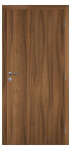Solodoor Interiérové dveře 80 P, 850 × 1985 mm, fólie, pravé, ořech královský, plné